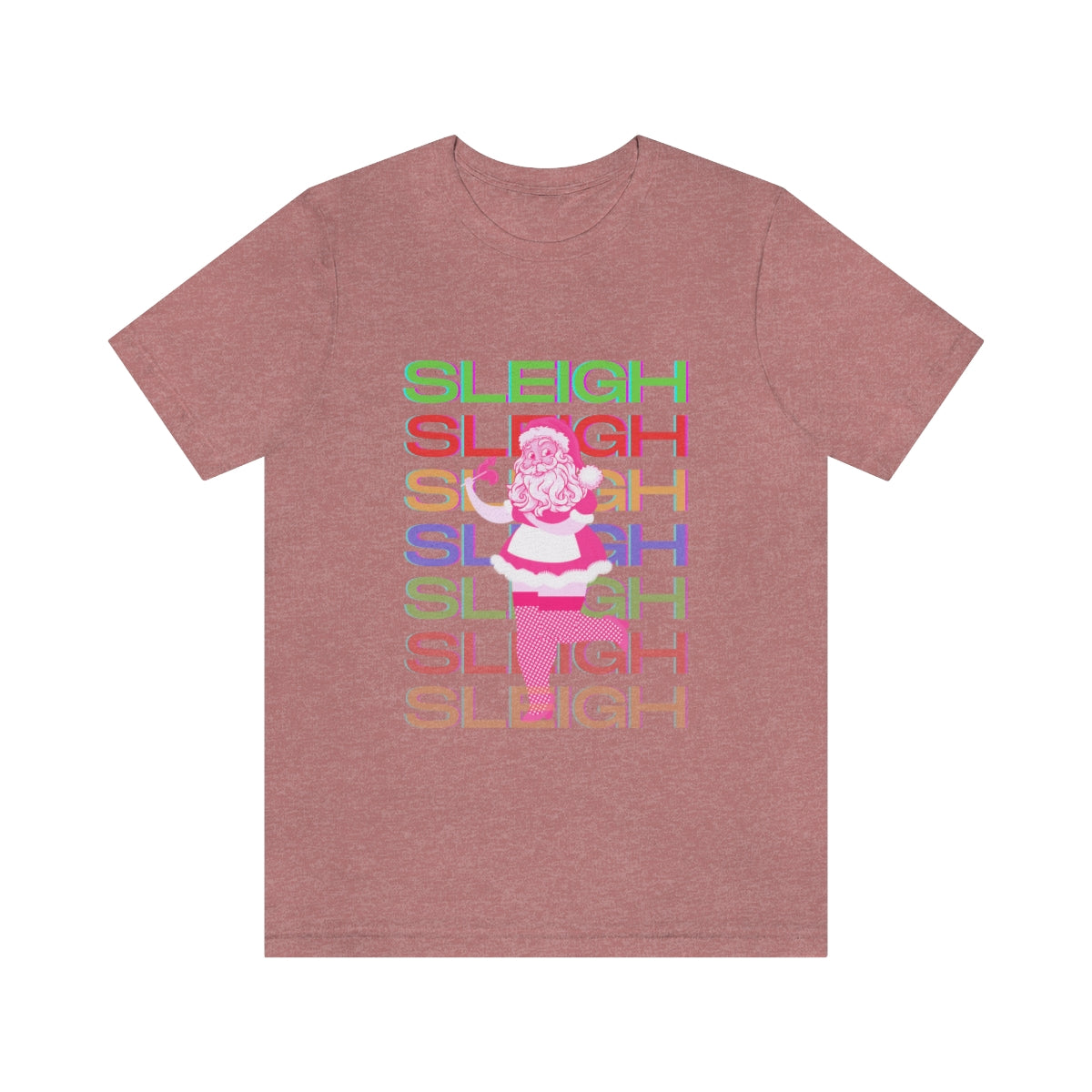 Slay or Sleigh.  Damn Santa T-Shirt